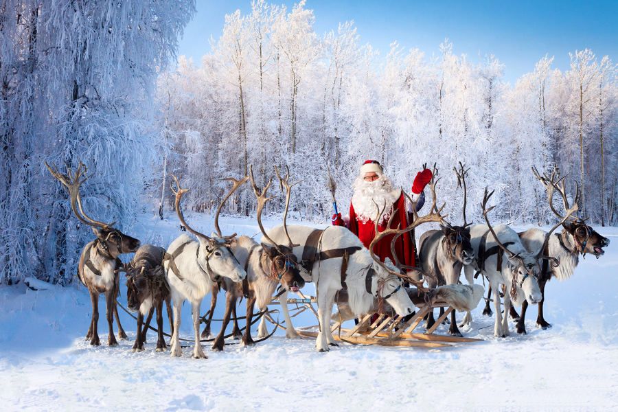 Meet Santa under Magical Finnish Skies