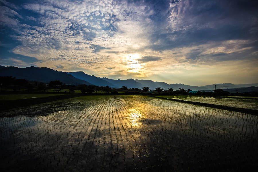 Rural Japan and Aso Volcano