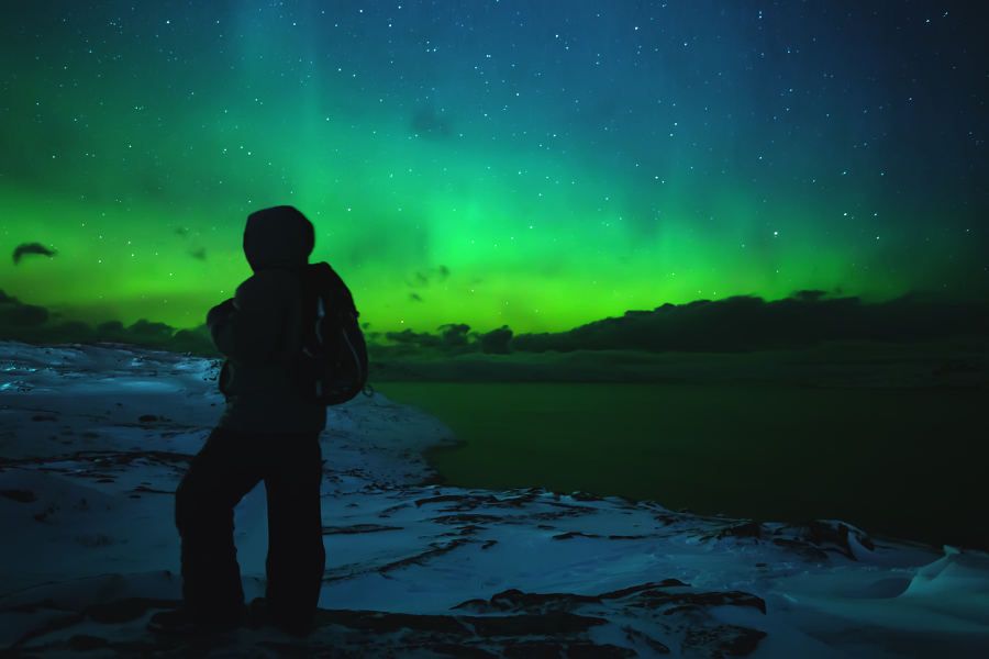 The Russian Tundra and the Green Nightskies